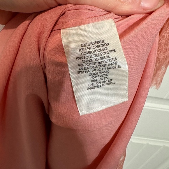 Alice and Olivia pink lace ruffle dress - Picture 6 of 13